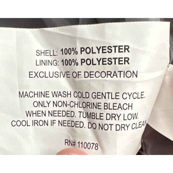 U.S Polo Assn USPA Golf Jacket Mens 2XL Black Full Zip Logo - Picture 6 of 8